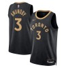 Toronto Raptors OG Anunoby 3 Nike 2022-23 City Edition Musta Miesten Pelipaidat Swingman